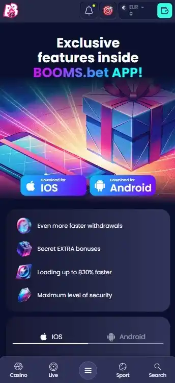 Boomsbet downloaden